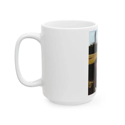 Julie Newmar #79 (Vintage Female Icon) White Coffee Mug - Go Mug Yourself
