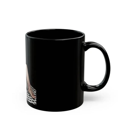 Julie Newmar #81 (Vintage Female Icon) Black Coffee Mug - Go Mug Yourself