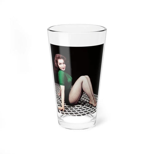 Julie Newmar #81 (Vintage Female Icon) Pint Glass 16oz 16oz - Go Mug Yourself