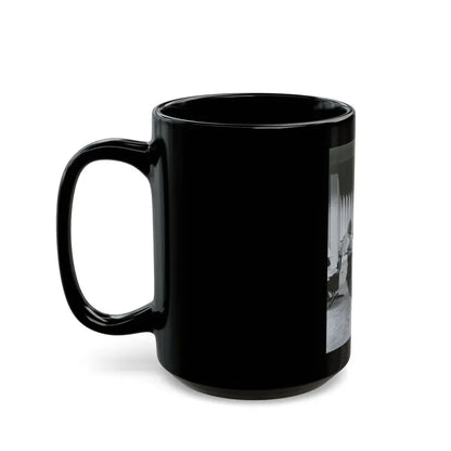 Julie Newmar #91 (Vintage Female Icon) Black Coffee Mug - Go Mug Yourself