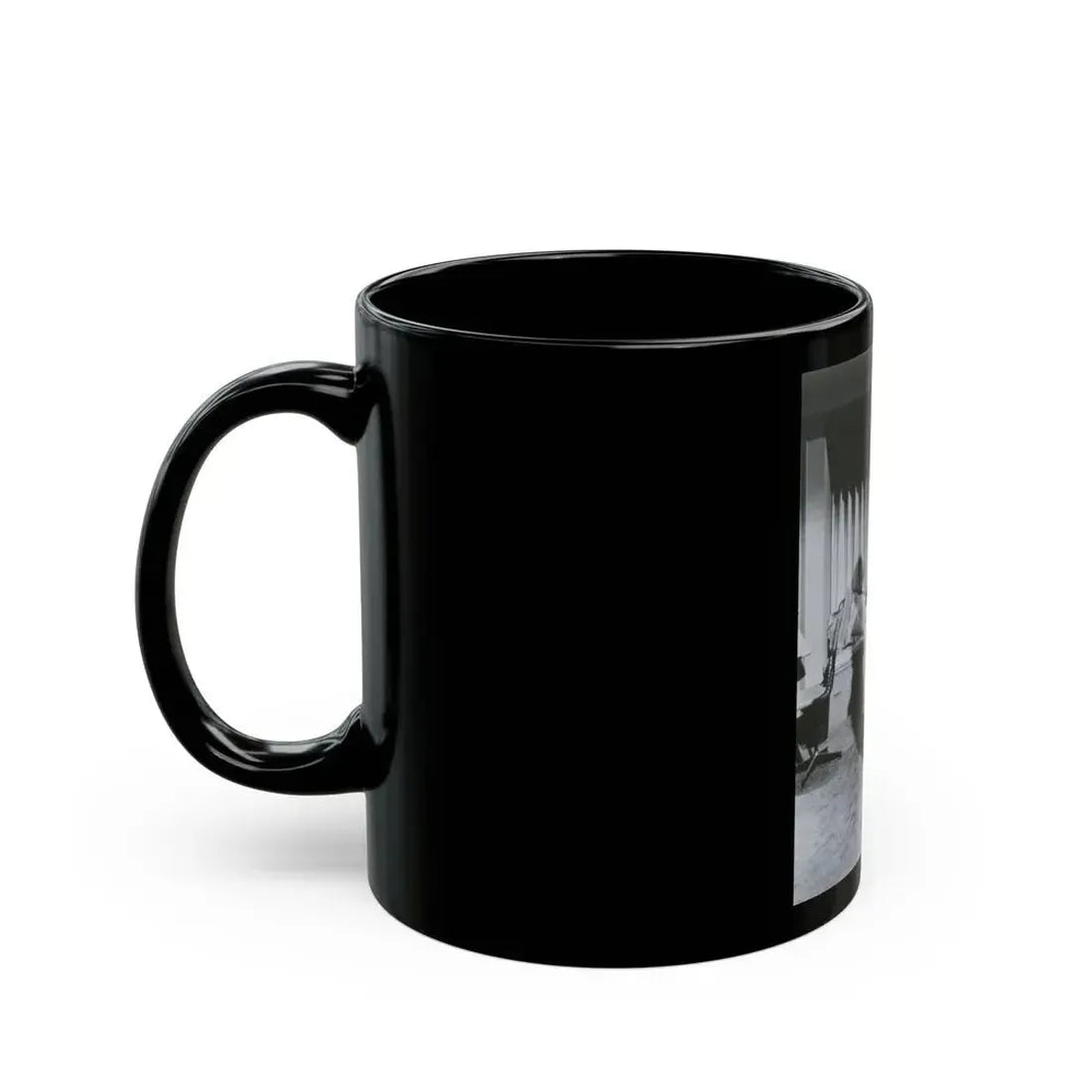 Julie Newmar #91 (Vintage Female Icon) Black Coffee Mug - Go Mug Yourself