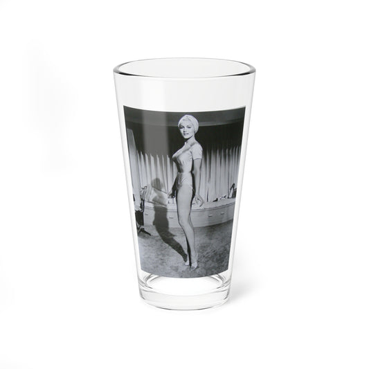 Julie Newmar #91 (Vintage Female Icon) Pint Glass 16oz-16oz-Go Mug Yourself