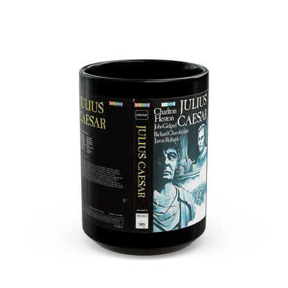 JULIUS CAESAR (VHS COVER) - Black Coffee Mug-15oz-Go Mug Yourself