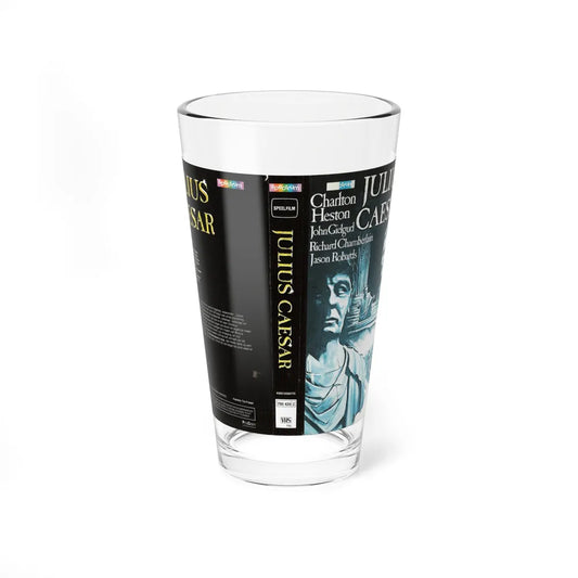 JULIUS CAESAR (VHS COVER) Pint Glass 16oz 16oz - Go Mug Yourself