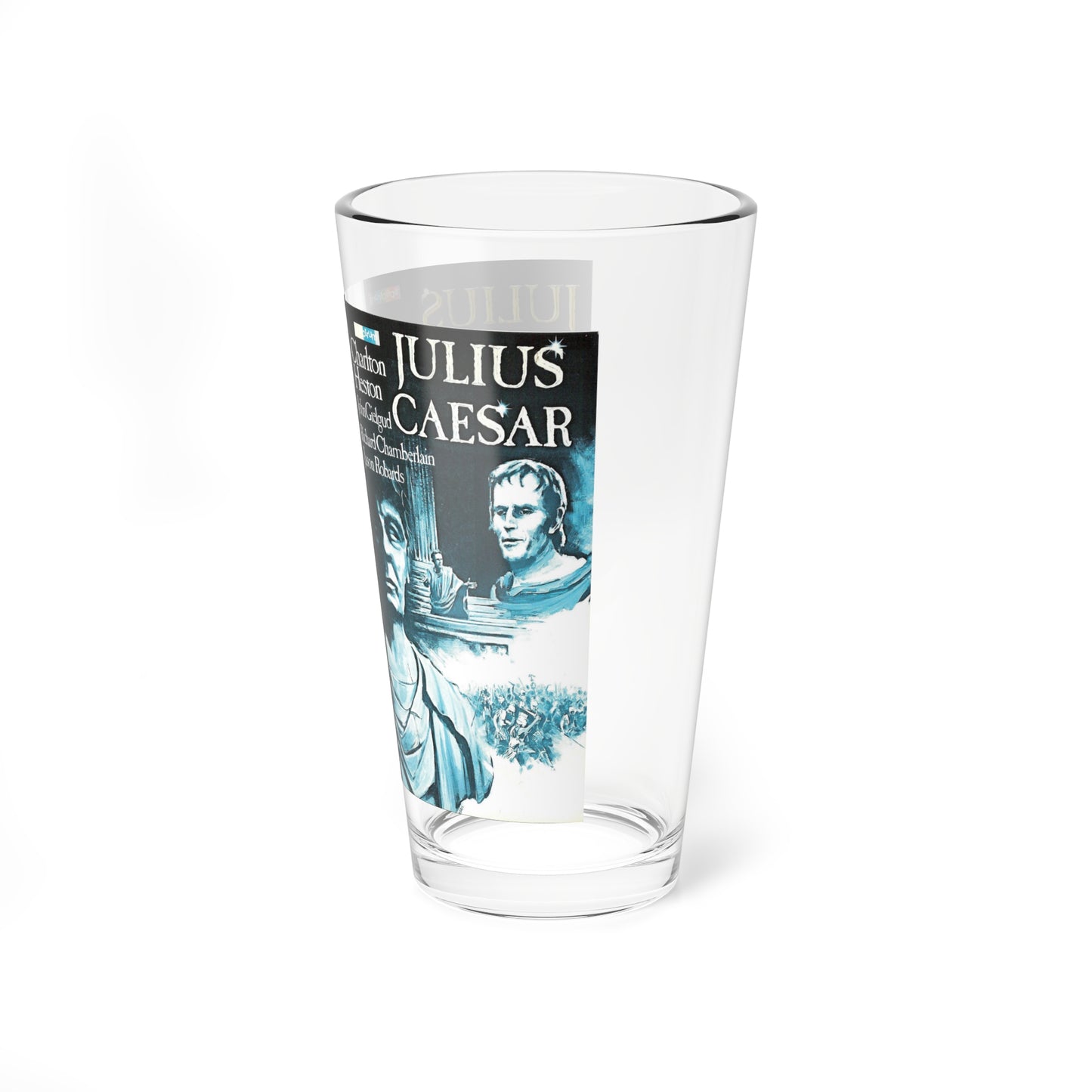 JULIUS CAESAR (VHS COVER) Pint Glass 16oz-Go Mug Yourself