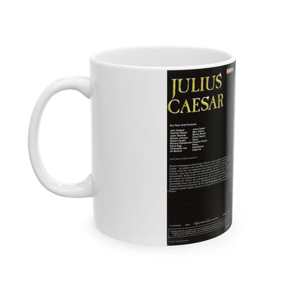 JULIUS CAESAR (VHS COVER) - White Coffee Mug-Go Mug Yourself