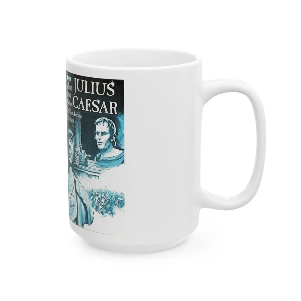 JULIUS CAESAR (VHS COVER) - White Coffee Mug-Go Mug Yourself