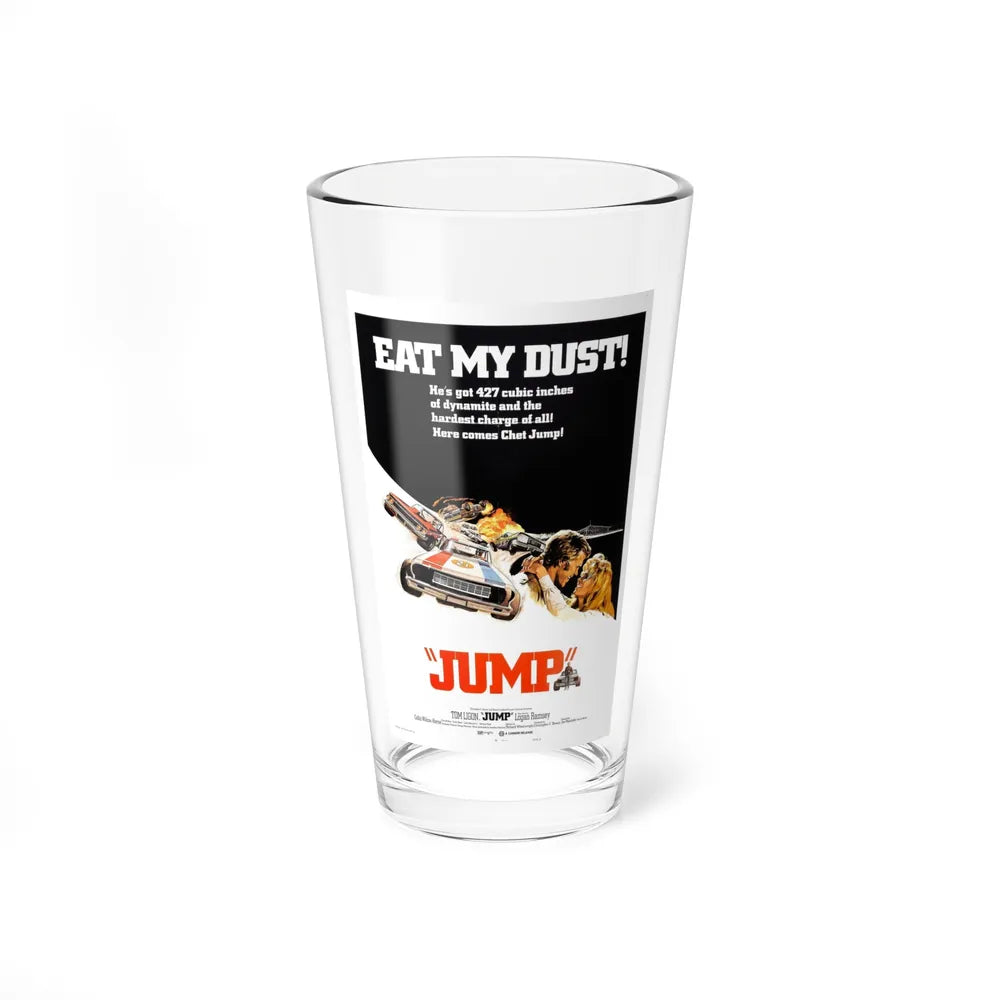 JUMP (FURY ON WHEELS) 1971 Movie Poster - Pint Glass 16oz-16oz-Go Mug Yourself