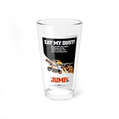 JUMP (FURY ON WHEELS) 1971 Movie Poster - Pint Glass 16oz-16oz-Go Mug Yourself