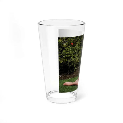 June Palmer #103 -See through black gown (Vintage Female Icon) Pint Glass 16oz - Go Mug Yourself