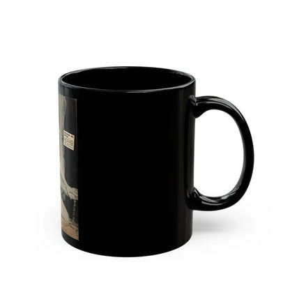 June Palmer #137 (Vintage Female Icon) Black Coffee Mug - Go Mug Yourself