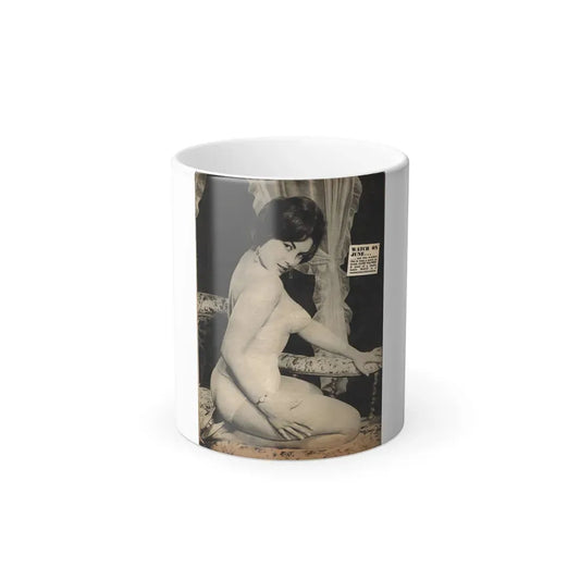 June Palmer #137 (Vintage Female Icon) Color Changing Coffee Mug 11oz - Go Mug Yourself