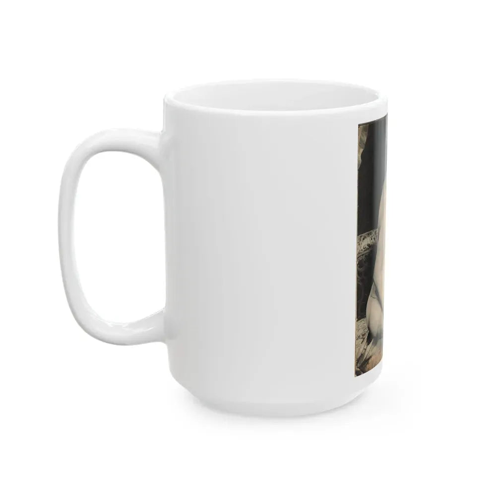 June Palmer #137 (Vintage Female Icon) White Coffee Mug - Go Mug Yourself