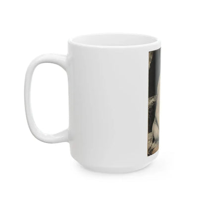 June Palmer #137 (Vintage Female Icon) White Coffee Mug - Go Mug Yourself