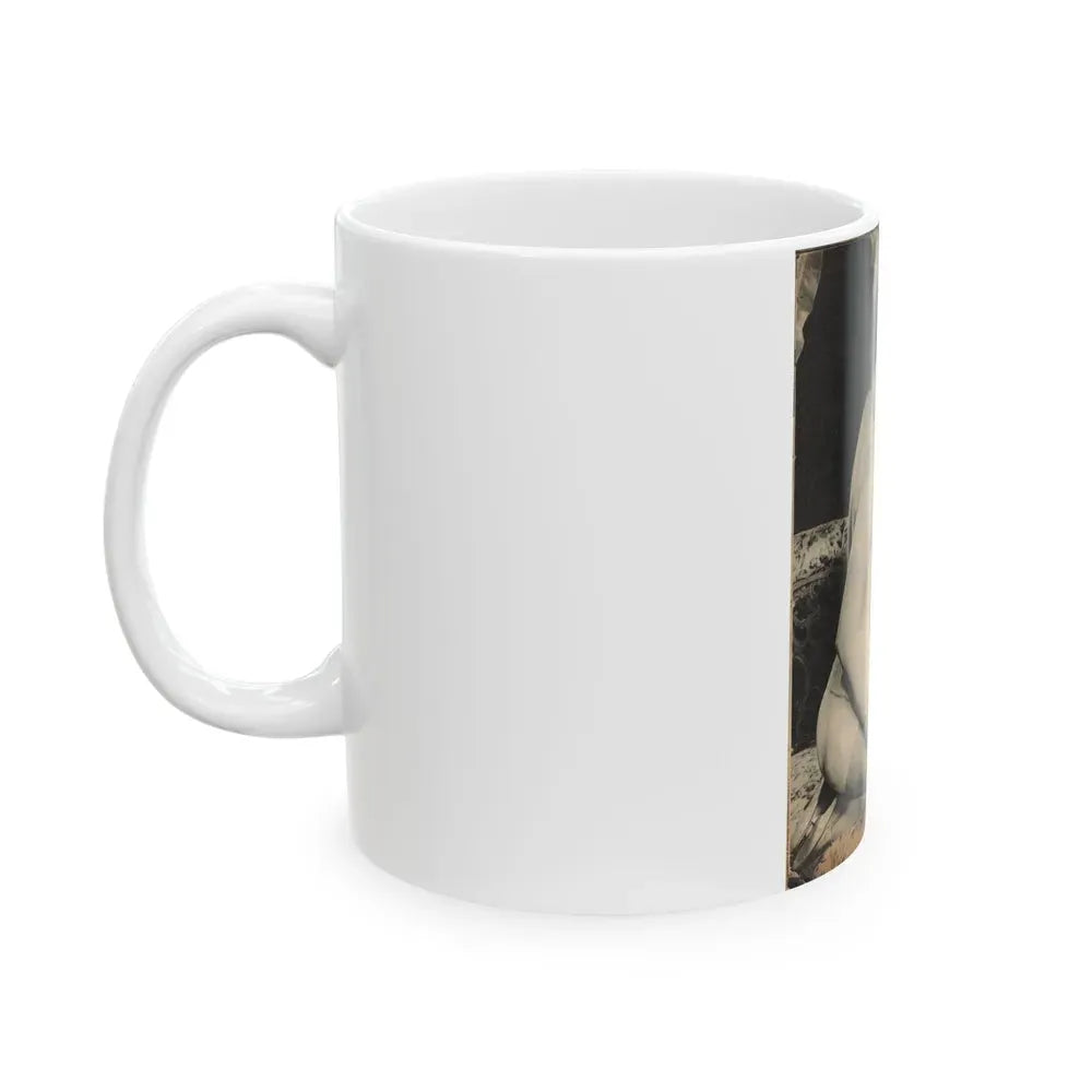 June Palmer #137 (Vintage Female Icon) White Coffee Mug - Go Mug Yourself