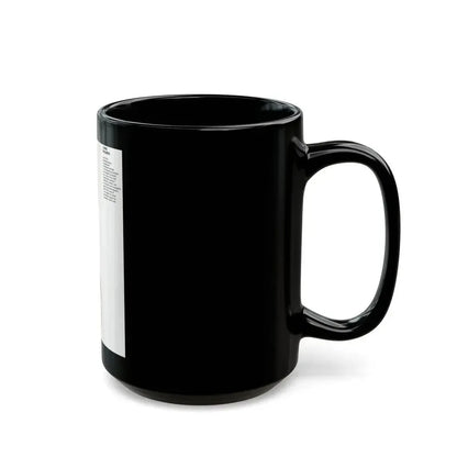 June Palmer #138 - Nude Magazine Spread (Vintage Female Icon) Black Coffee Mug - Go Mug Yourself
