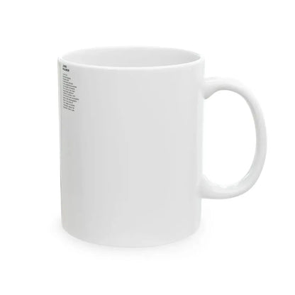 June Palmer #138 - Nude Magazine Spread (Vintage Female Icon) White Coffee Mug - Go Mug Yourself