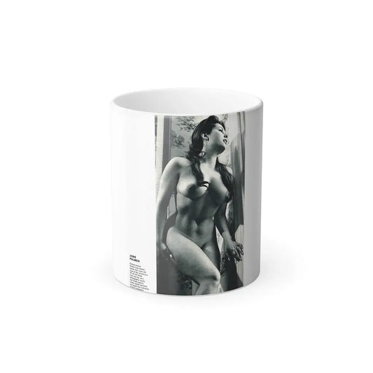 June Palmer #140 - Nude (Vintage Female Icon) Color Changing Coffee Mug 11oz - Go Mug Yourself