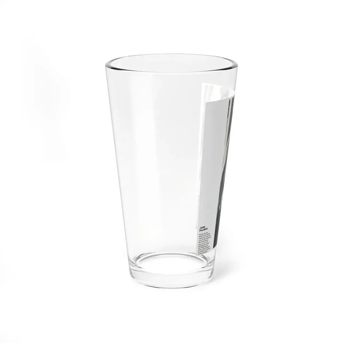 June Palmer #140 - Nude (Vintage Female Icon) Pint Glass 16oz - Go Mug Yourself