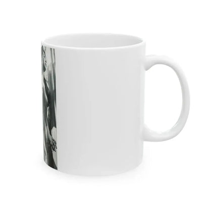 June Palmer #140 - Nude (Vintage Female Icon) White Coffee Mug - Go Mug Yourself