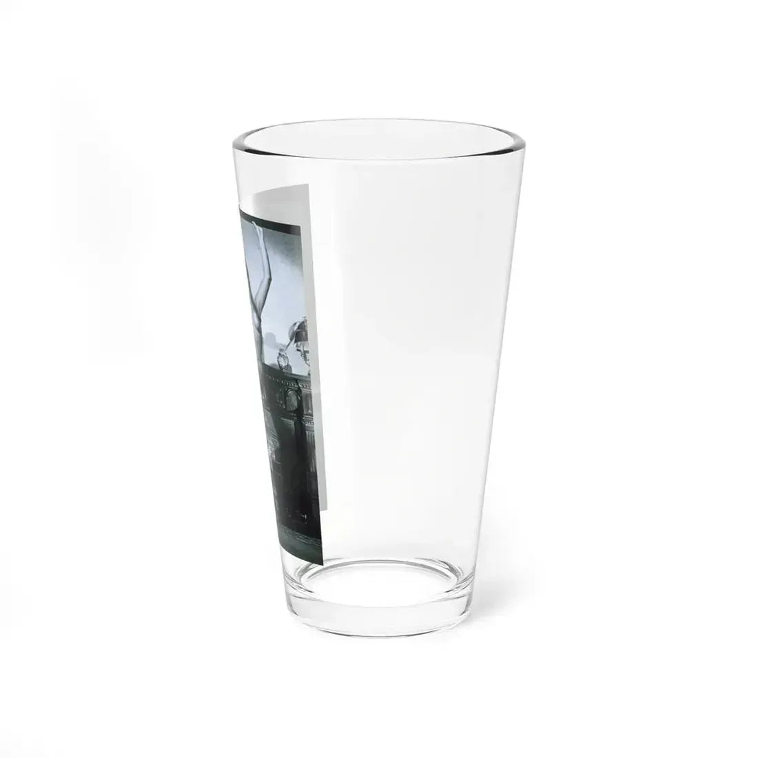June Palmer #148 - Topless (Vintage Female Icon) Pint Glass 16oz - Go Mug Yourself