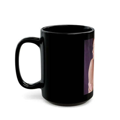 June Palmer #149 (Vintage Female Icon) Black Coffee Mug - Go Mug Yourself