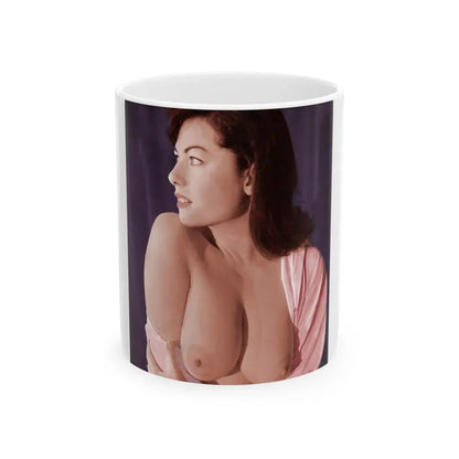 June Palmer #149 (Vintage Female Icon) White Coffee Mug 11oz - Go Mug Yourself
