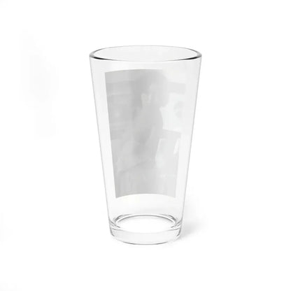 June Palmer #150 - Topless (Vintage Female Icon) Pint Glass 16oz - Go Mug Yourself