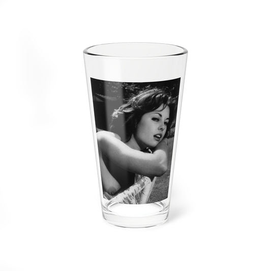 June Palmer #153 - Topless (Vintage Female Icon) Pint Glass 16oz-16oz-Go Mug Yourself