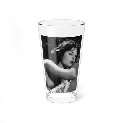 June Palmer #153 - Topless (Vintage Female Icon) Pint Glass 16oz 16oz - Go Mug Yourself