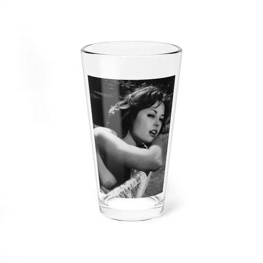 June Palmer #153 - Topless (Vintage Female Icon) Pint Glass 16oz 16oz - Go Mug Yourself