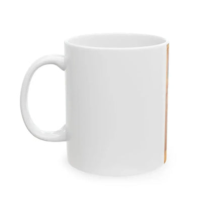 June Palmer #170 - Topless (Vintage Female Icon) White Coffee Mug - Go Mug Yourself