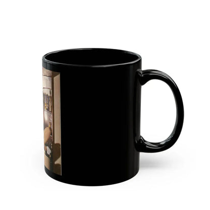 June Palmer #171 (Vintage Female Icon) Black Coffee Mug - Go Mug Yourself
