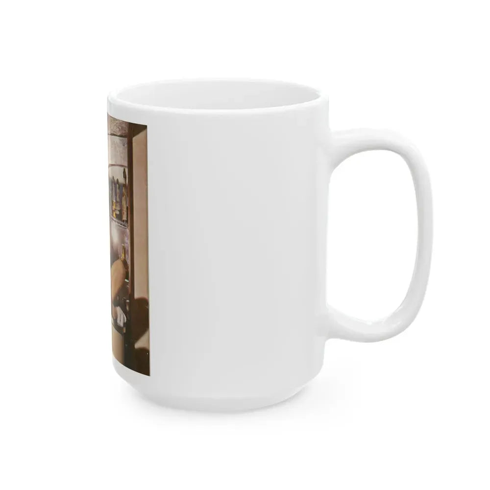 June Palmer #171 (Vintage Female Icon) White Coffee Mug - Go Mug Yourself