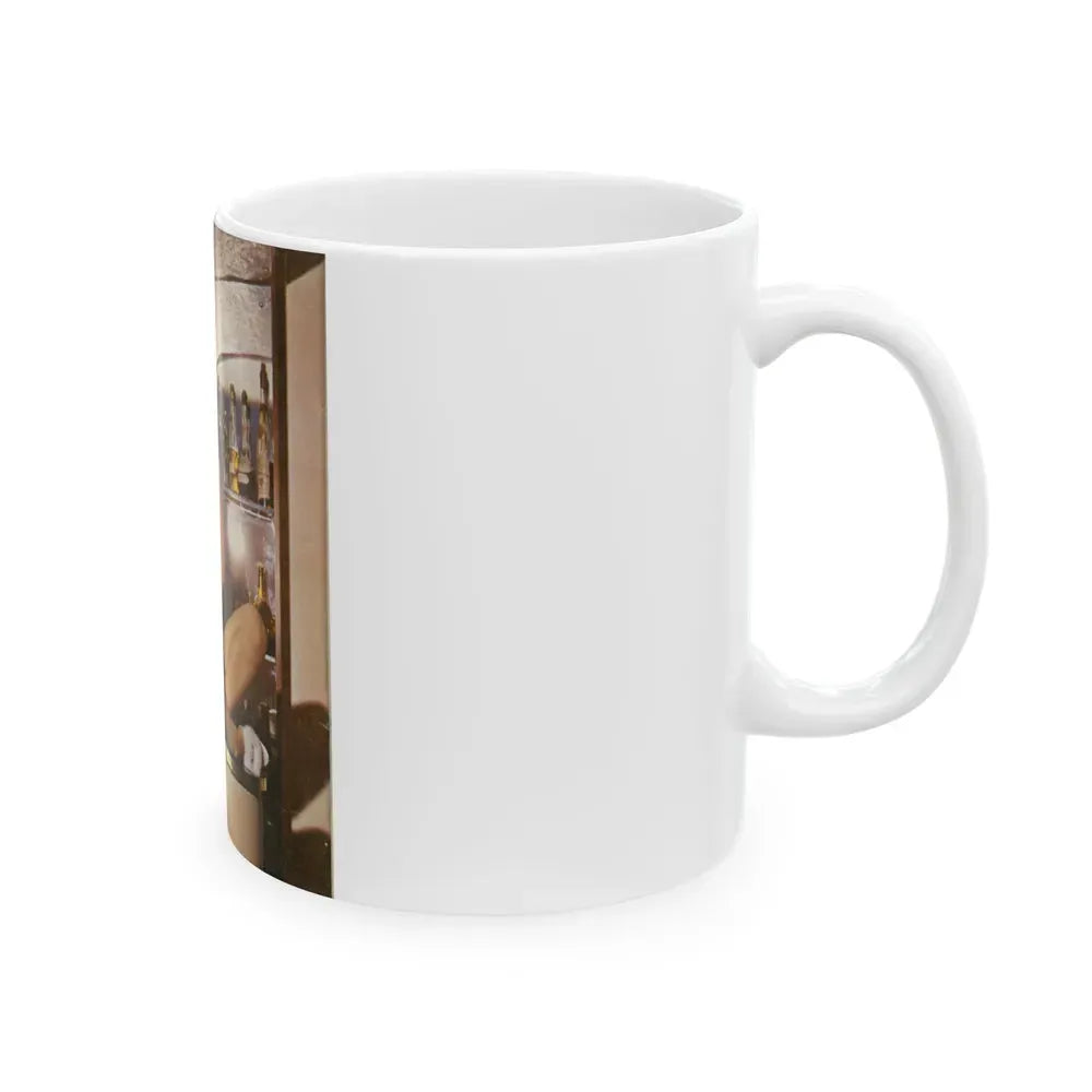June Palmer #171 (Vintage Female Icon) White Coffee Mug - Go Mug Yourself
