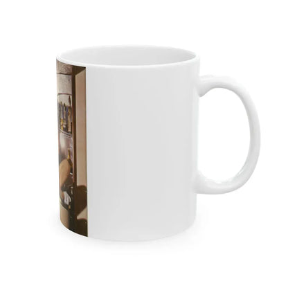 June Palmer #171 (Vintage Female Icon) White Coffee Mug - Go Mug Yourself