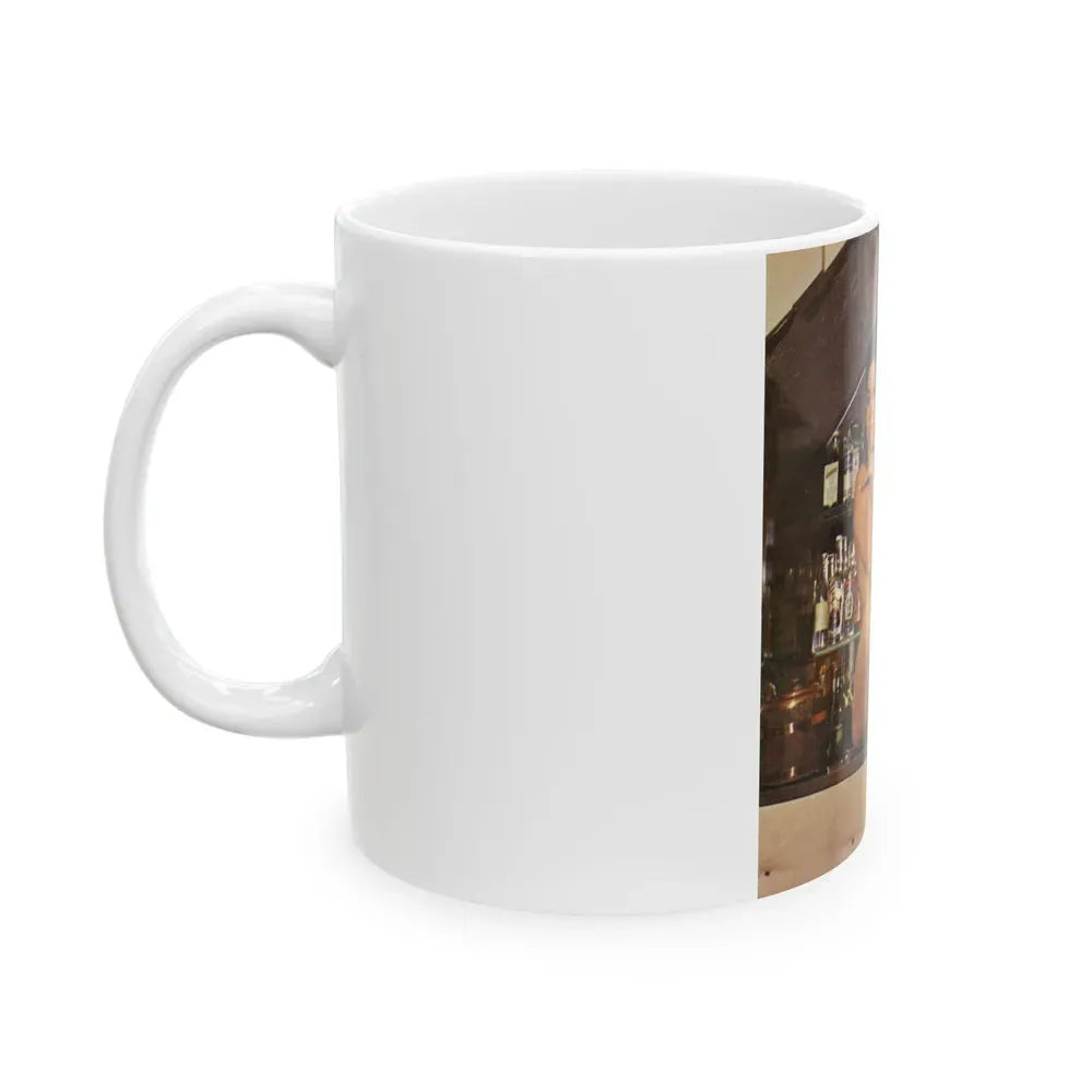 June Palmer #171 (Vintage Female Icon) White Coffee Mug - Go Mug Yourself