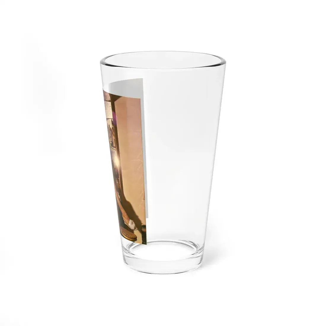 June Palmer #172 - Topless (Vintage Female Icon) Pint Glass 16oz - Go Mug Yourself