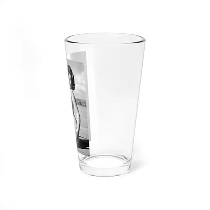 June Palmer #175 - Topless (Vintage Female Icon) Pint Glass 16oz - Go Mug Yourself