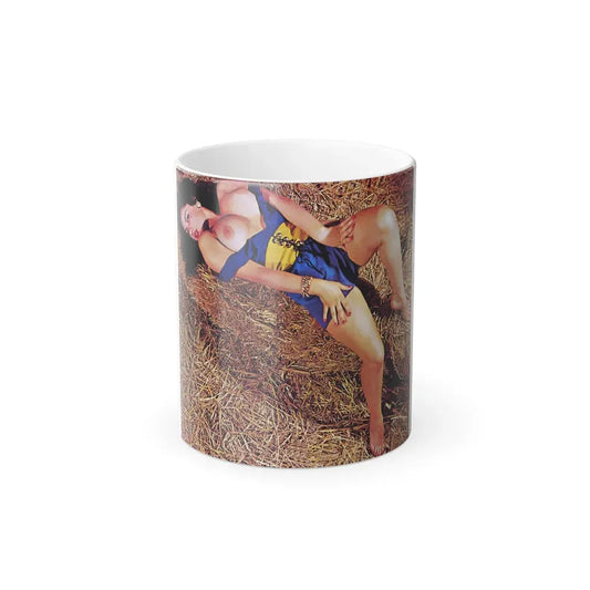 June Palmer #177 - Topless (Vintage Female Icon) Color Changing Coffee Mug 11oz - Go Mug Yourself