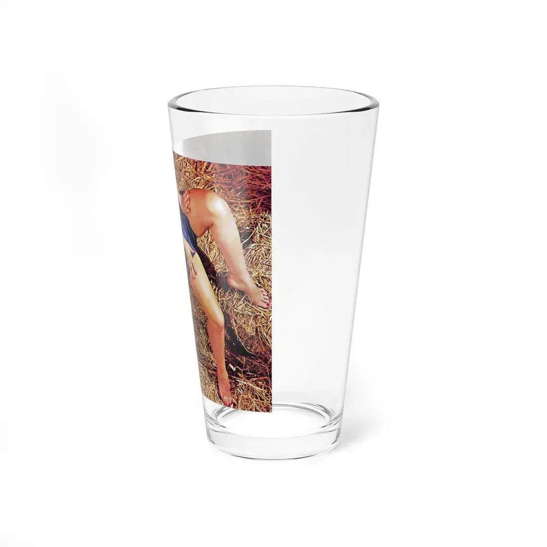 June Palmer #177 - Topless (Vintage Female Icon) Pint Glass 16oz - Go Mug Yourself