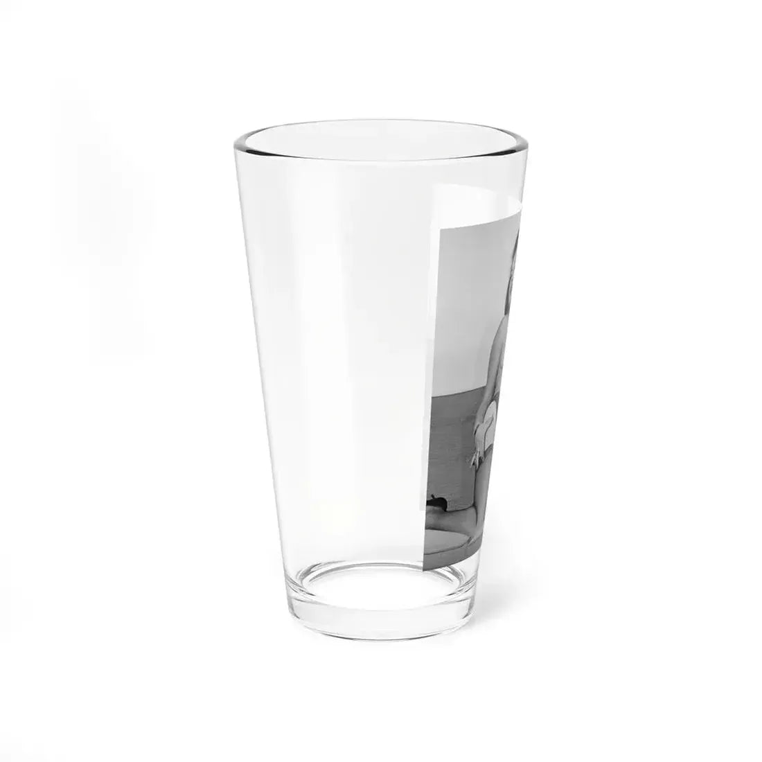 June Palmer #180 - Topless (Vintage Female Icon) Pint Glass 16oz - Go Mug Yourself