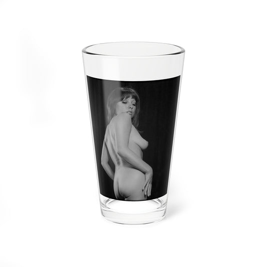 June Palmer #181 - Topless (Vintage Female Icon) Pint Glass 16oz-16oz-Go Mug Yourself