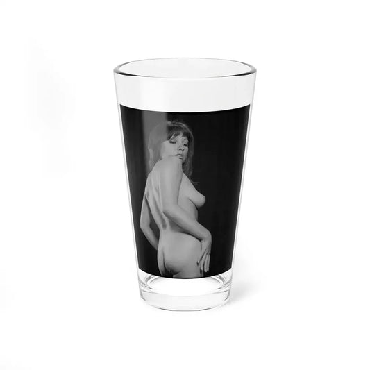 June Palmer #181 - Topless (Vintage Female Icon) Pint Glass 16oz 16oz - Go Mug Yourself