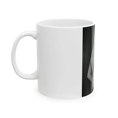 June Palmer #181 - Topless (Vintage Female Icon) White Coffee Mug - Go Mug Yourself