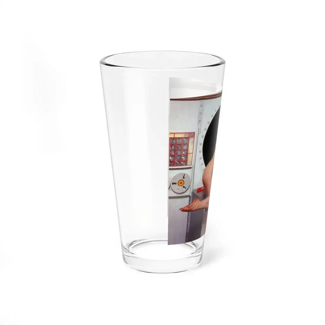 June Palmer #183 - Topless (Vintage Female Icon) Pint Glass 16oz - Go Mug Yourself