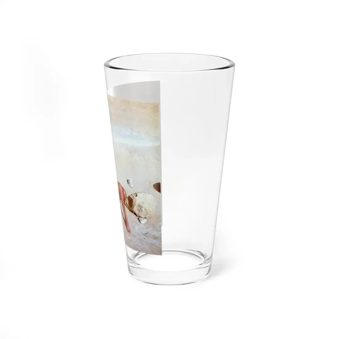 June Palmer #184 - Topless (Vintage Female Icon) Pint Glass 16oz - Go Mug Yourself