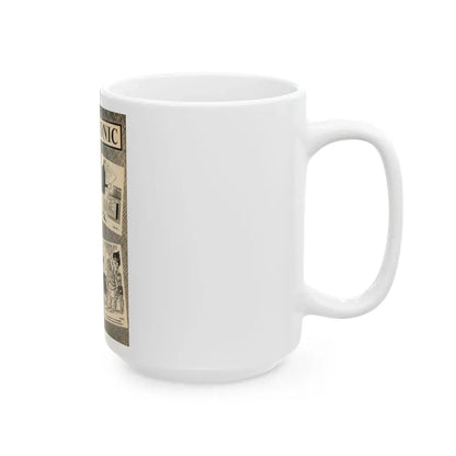 June Palmer #189 (Vintage Female Icon) White Coffee Mug - Go Mug Yourself