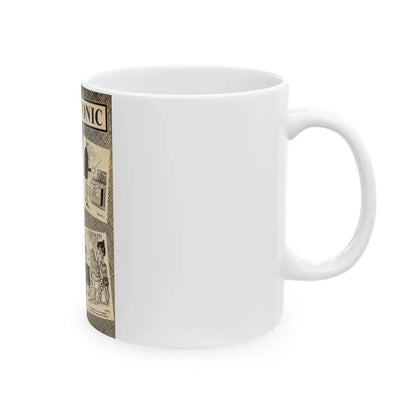 June Palmer #189 (Vintage Female Icon) White Coffee Mug - Go Mug Yourself