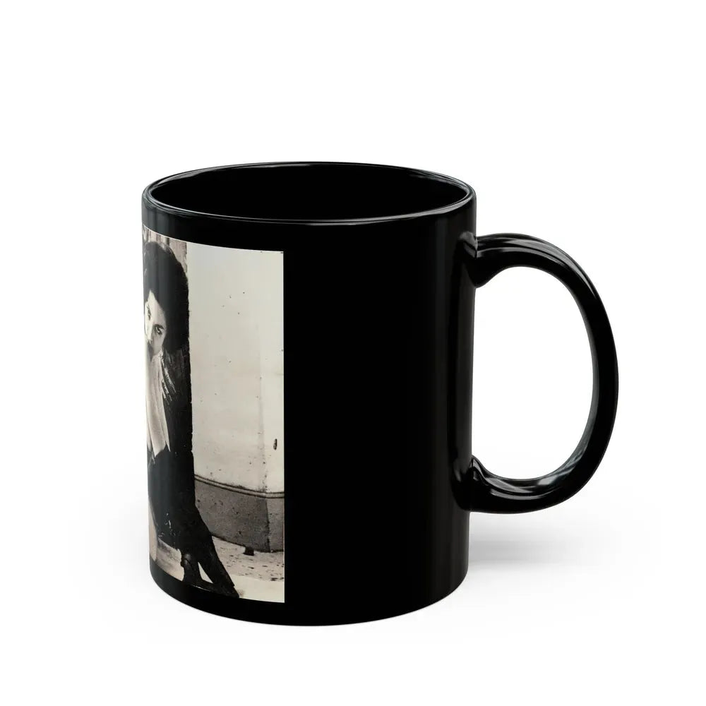 June Palmer #202 (Vintage Female Icon) Black Coffee Mug - Go Mug Yourself